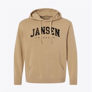 Jansen Colorado Urban Vibe Pigment-Dyed Hoodie