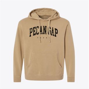 Pecan Gap Texas Urban Vibe Pigment-Dyed Hoodie