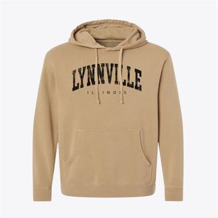 Lynnville Illinois Urban Vibe Pigment-Dyed Hoodie