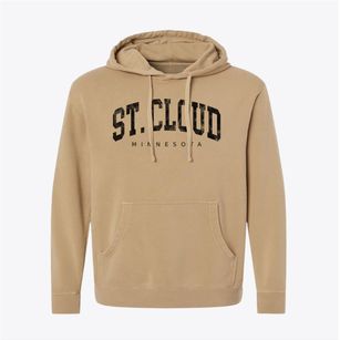 St. Cloud Minnesota Urban Vibe Pigment-Dyed Hoodie
