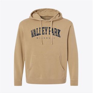 Valley Park Missouri Urban Vibe Pigment-Dyed Hoodie
