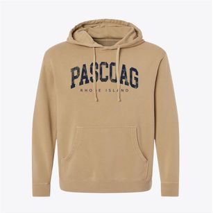 Pascoag Rhode Island Urban Vibe Pigment-Dyed Hoodie