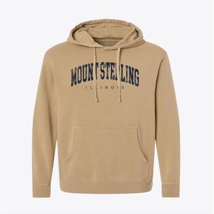 Mount Sterling Illinois Urban Vibe Pigment-Dyed Hoodie