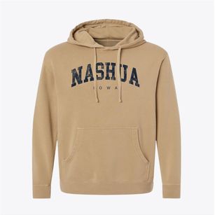 Nashua Iowa Urban Vibe Pigment-Dyed Hoodie