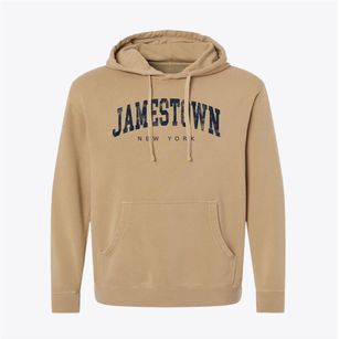 Jamestown New York Urban Vibe Pigment-Dyed Hoodie