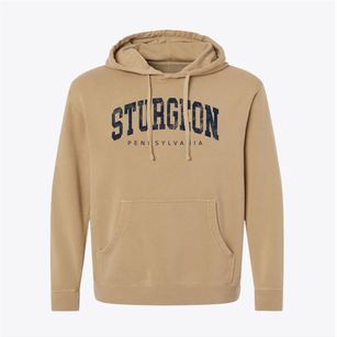 Sturgeon Pennsylvania Urban Vibe Pigment-Dyed Hoodie