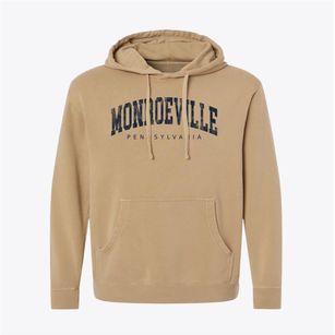 Monroeville Pennsylvania Urban Vibe Pigment-Dyed Hoodie