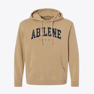 Abilene Texas Urban Vibe Pigment-Dyed Hoodie