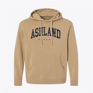 Ashland Kansas Urban Vibe Pigment-Dyed Hoodie