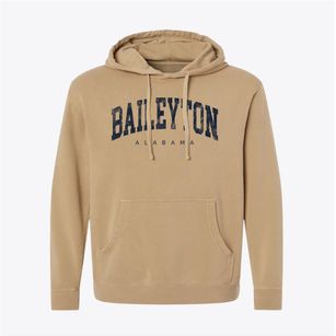 Baileyton Alabama Urban Vibe Pigment-Dyed Hoodie