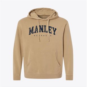 Manley Nebraska Urban Vibe Pigment-Dyed Hoodie