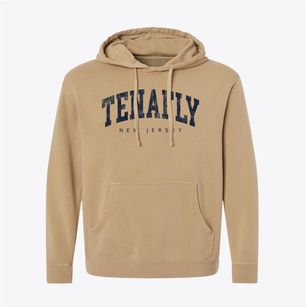 Tenafly New Jersey Urban Vibe Pigment-Dyed Hoodie