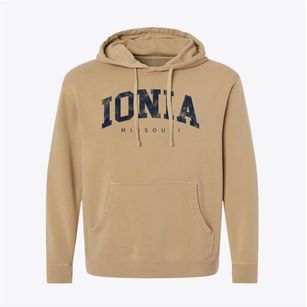 Ionia Missouri Urban Vibe Pigment-Dyed Hoodie