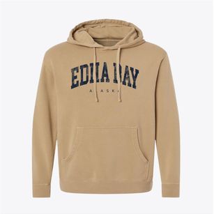 Edna Bay Alaska Urban Vibe Pigment-Dyed Hoodie