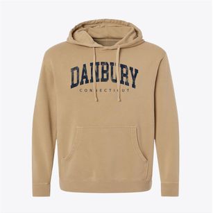 Danbury Connecticut Urban Vibe Pigment-Dyed Hoodie