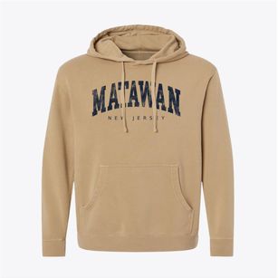 Matawan New Jersey Urban Vibe Pigment-Dyed Hoodie