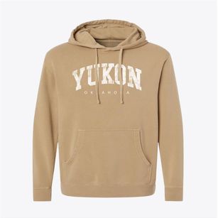 Yukon Oklahoma Urban Vibe Pigment-Dyed Hoodie