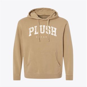 Plush Oregon Urban Vibe Pigment-Dyed Hoodie