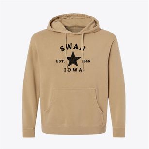 Swan Iowa Star Pigment-Dyed Hoodie