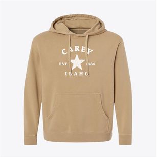 Carey Idaho Star Pigment-Dyed Hoodie