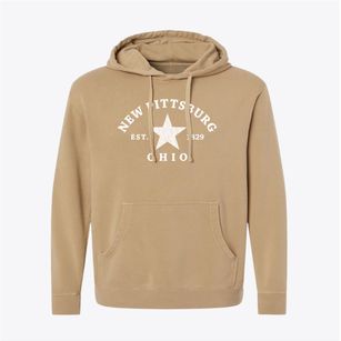 New Pittsburg Ohio Star Pigment-Dyed Hoodie