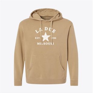 La Due Missouri Star Pigment-Dyed Hoodie