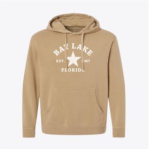 Bay Lake Florida Star Pigment-Dyed Hoodie