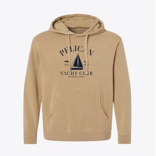 Pelican Wisconsin Yacht Club Pigment-Dyed Hoodie