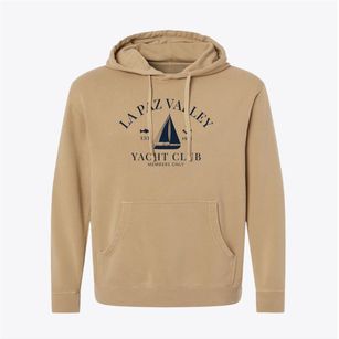 La Paz Valley Arizona Yacht Club Pigment-Dyed Hoodie