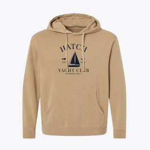 Hatch Utah Yacht Club Pigment-Dyed Hoodie