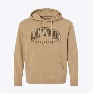 Linwood New Jersey Inline Pigment-Dyed Hoodie
