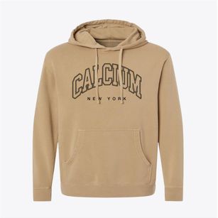 Calcium New York Inline Pigment-Dyed Hoodie