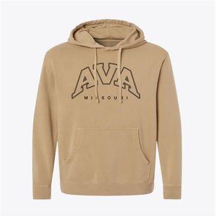 Ava Missouri Inline Pigment-Dyed Hoodie