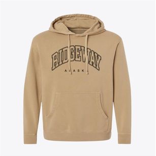 Ridgeway Alaska Inline Pigment-Dyed Hoodie