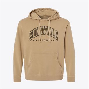 Sunnyvale California Inline Pigment-Dyed Hoodie