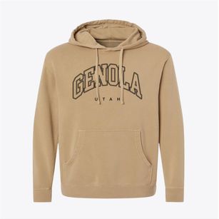 Genola Utah Inline Pigment-Dyed Hoodie