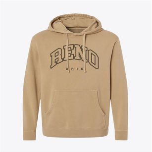 Reno Ohio Inline Pigment-Dyed Hoodie