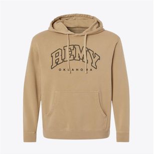 Remy Oklahoma Inline Pigment-Dyed Hoodie