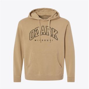 Ozark Missouri Inline Pigment-Dyed Hoodie