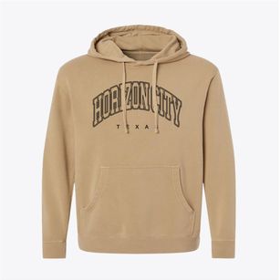 Horizon City Texas Inline Pigment-Dyed Hoodie