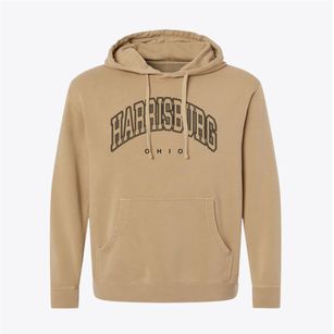 Harrisburg Ohio Inline Pigment-Dyed Hoodie