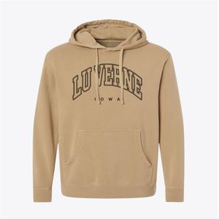 Lu Verne Iowa Inline Pigment-Dyed Hoodie