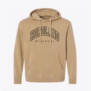 Hurdland Missouri Inline Pigment-Dyed Hoodie