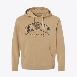 Bragg City Missouri Inline Pigment-Dyed Hoodie