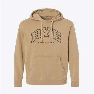 Rye Arizona Inline Pigment-Dyed Hoodie