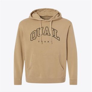 Quail Texas Inline Pigment-Dyed Hoodie