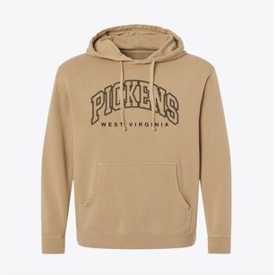 Pickens West Virginia Inline Pigment-Dyed Hoodie