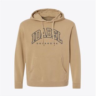 Idabel Oklahoma Inline Pigment-Dyed Hoodie