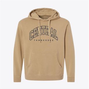 Central Tennessee Inline Pigment-Dyed Hoodie