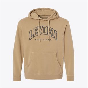 Leyden New York Inline Pigment-Dyed Hoodie